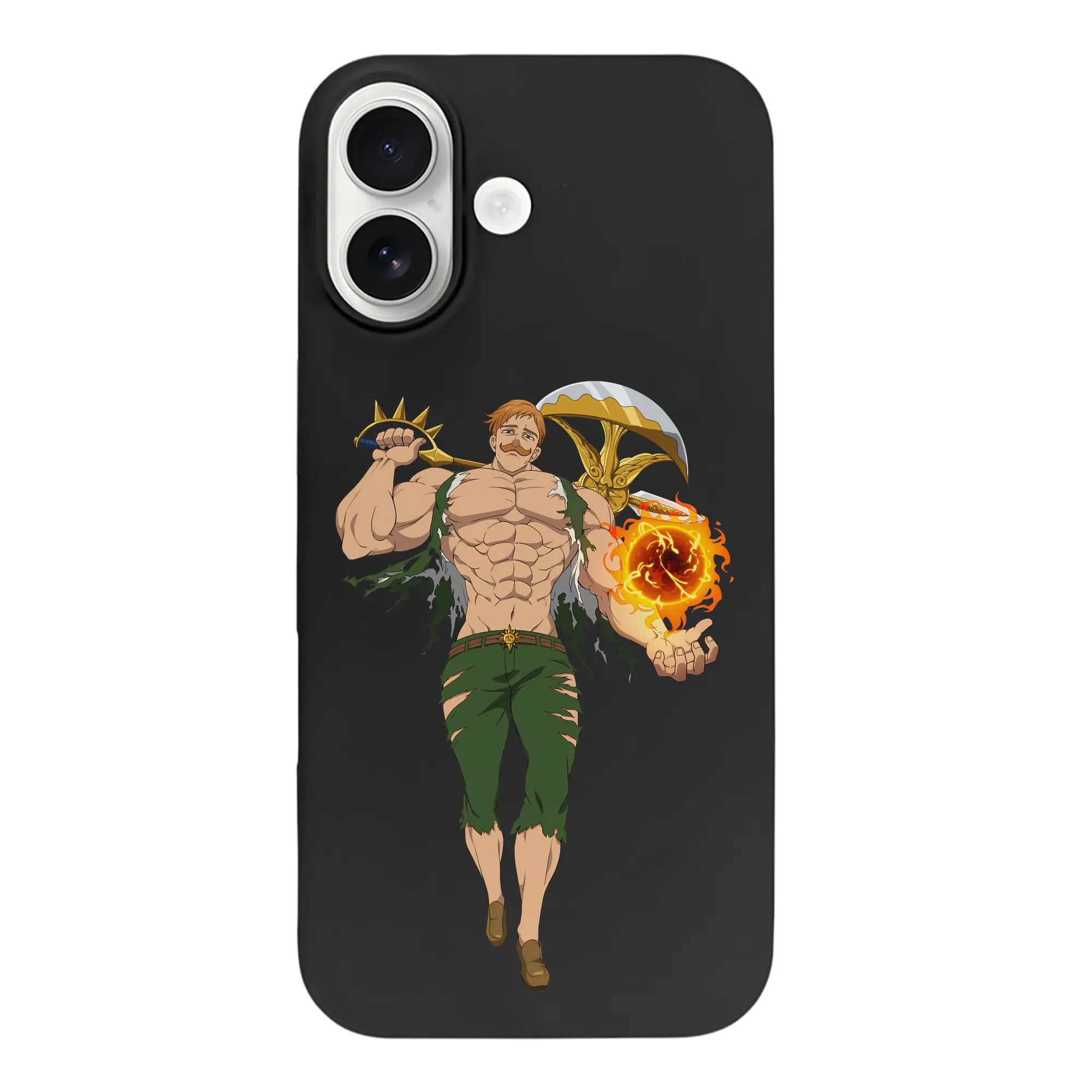 七つの大罪 グッズ エスカノール - iPhone 17 シリーズ シリコンケース 薄型 耐衝撃 指紋防止 ソフトタッチカバー 精密フィット 傷防止 保護ケース iPhone 17/17 Air/17 Pro/17 Pro Max 対応